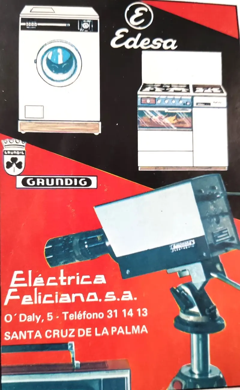 Publicidad Guía de La Palma, 1972